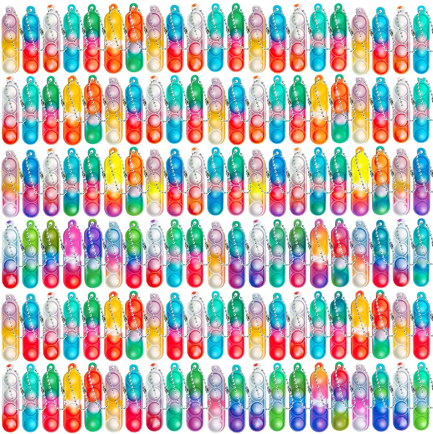 Kids Toys 10 Year Old - 10/20/30/80/150 pcs Bulk Mini Pop Fidget