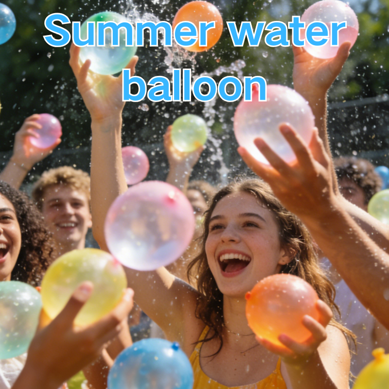 Water Balloon Set - 111pcs Self-Sealing Water Balloons, 3 Bunches