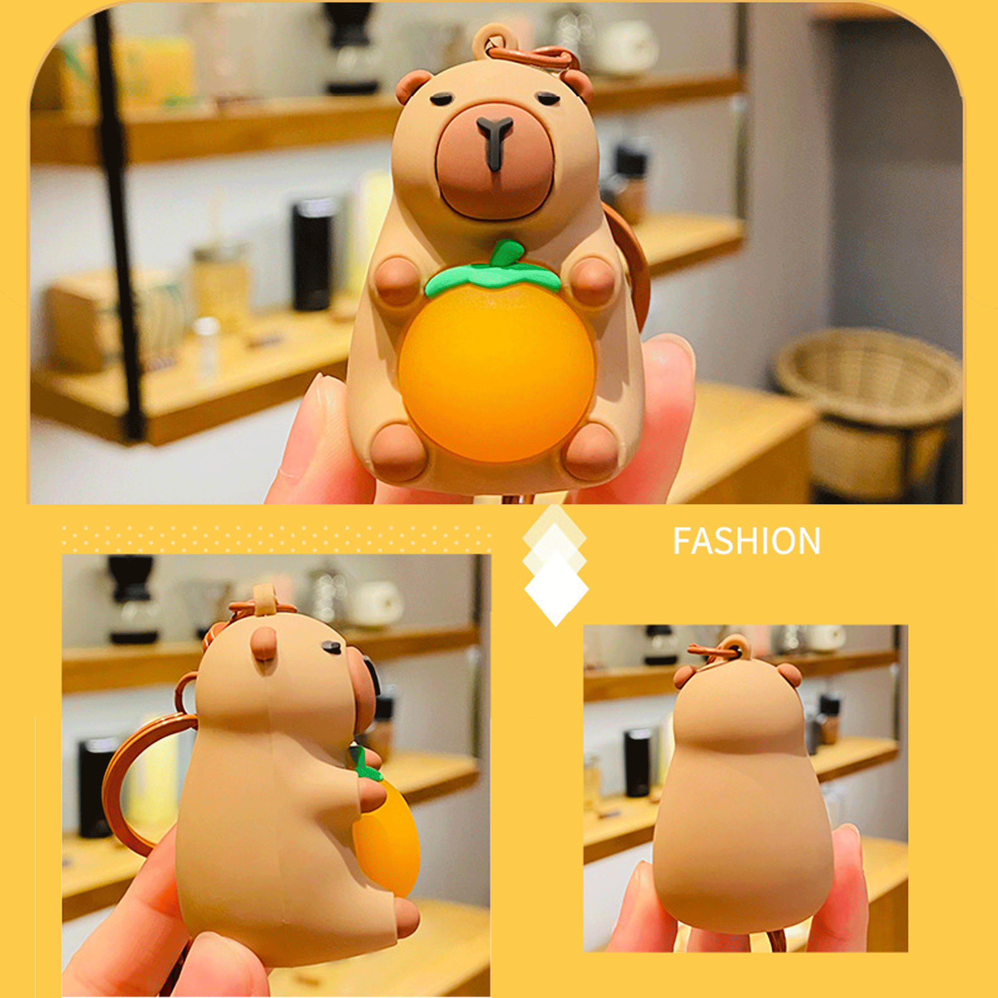 Simulation Capybara Doll Keych - đánh giá và giá Kids Toys Play