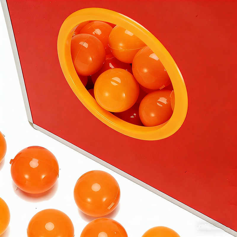 100-500Pcs 4CM Orange Plastic  - đánh giá và giá Kids Toys Vending Machine