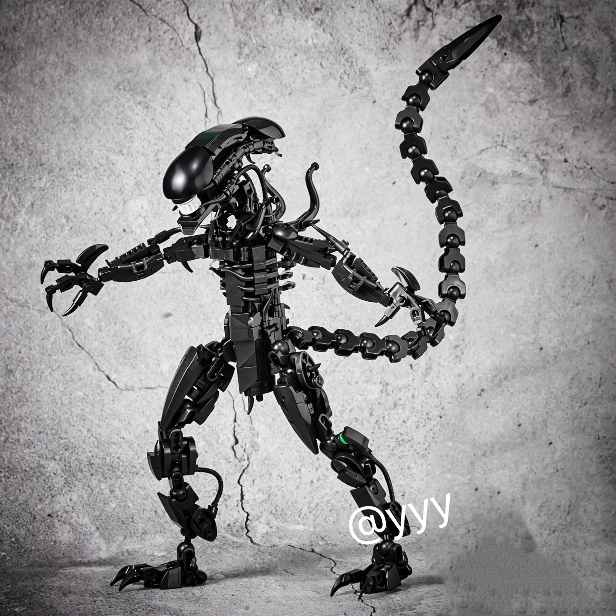 New/958PCS Black Alien Xenomor - đánh giá và giá Xenomorph Kids Toys