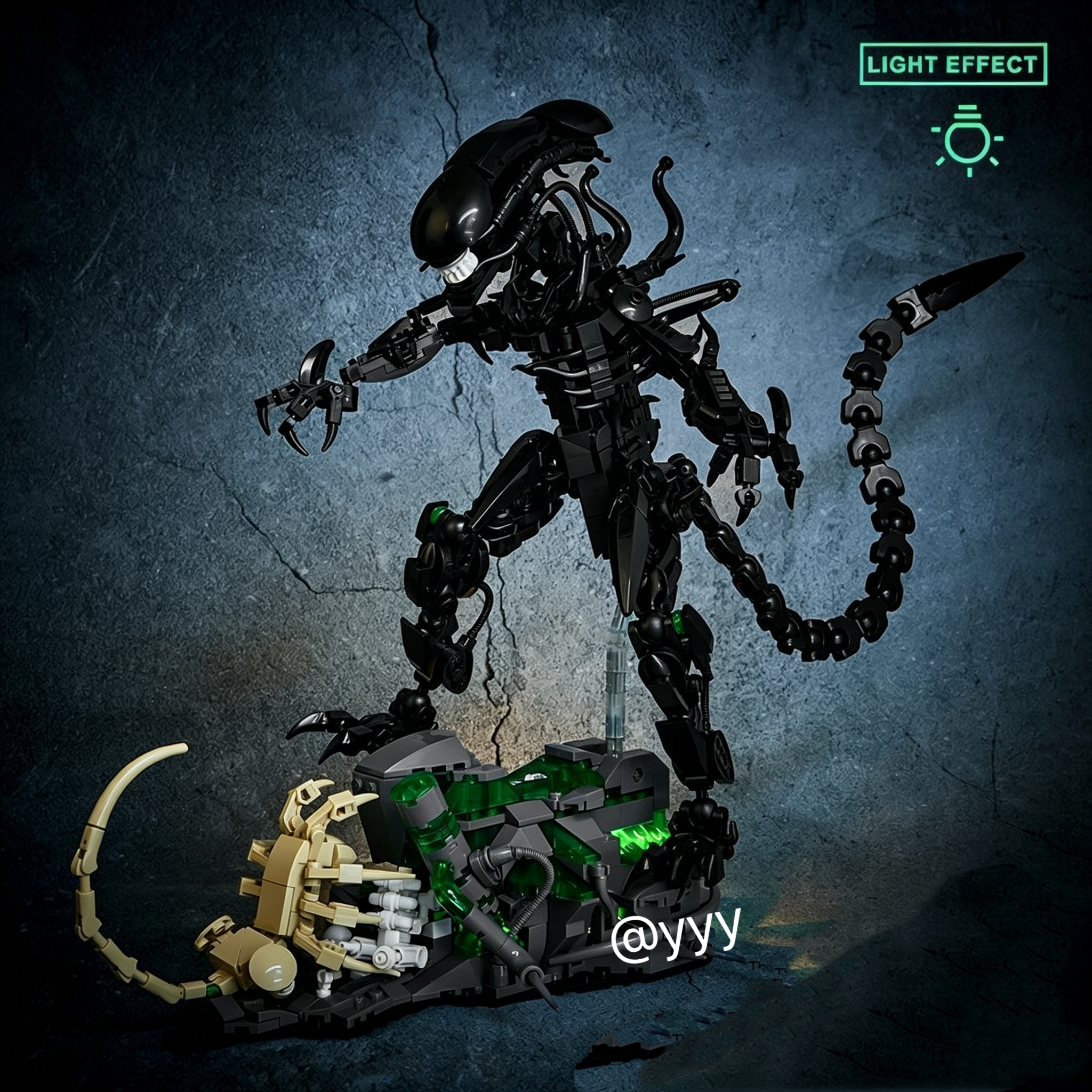 New/958PCS Black Alien Xenomor - đánh giá và giá Xenomorph Kids Toys