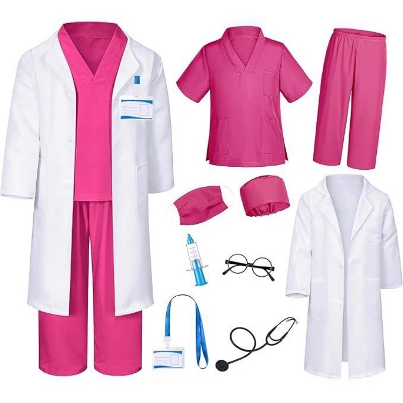 Kids Doctor Nurse Costume Whit - đánh giá và giá Kids Toys Play