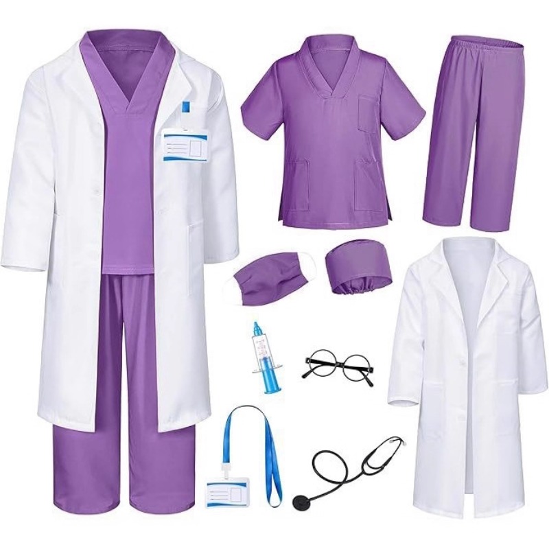 Kids Doctor Nurse Costume Whit - đánh giá và giá Kids Toys Play