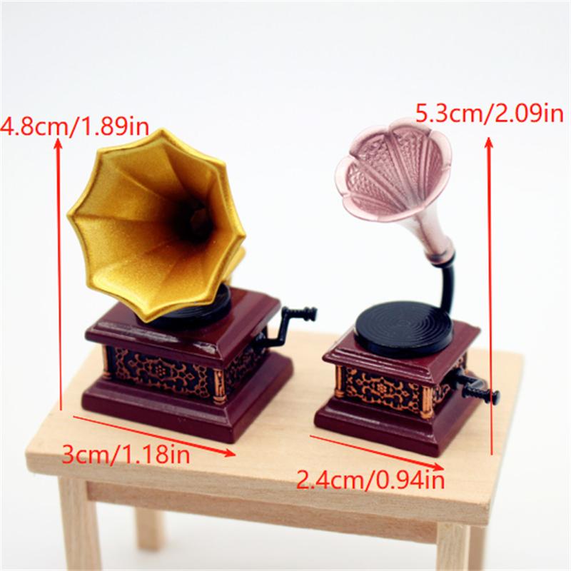 Dollhouse Vintage Phonograph M - đánh giá và giá Kids Toys Play