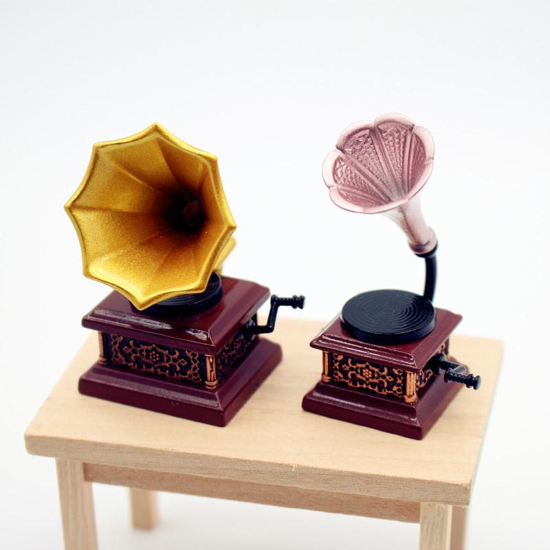 Dollhouse Vintage Phonograph M - đánh giá và giá Kids Toys Play