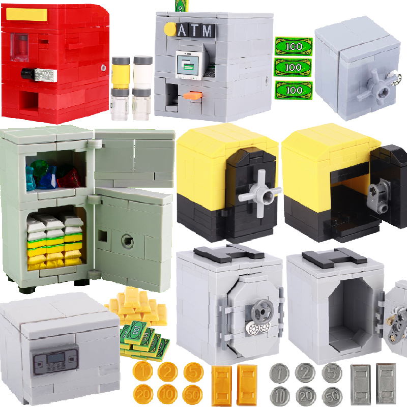 MOC Safe Deposit Box Model Bui - đánh giá và giá Kids Toys Vending Machine