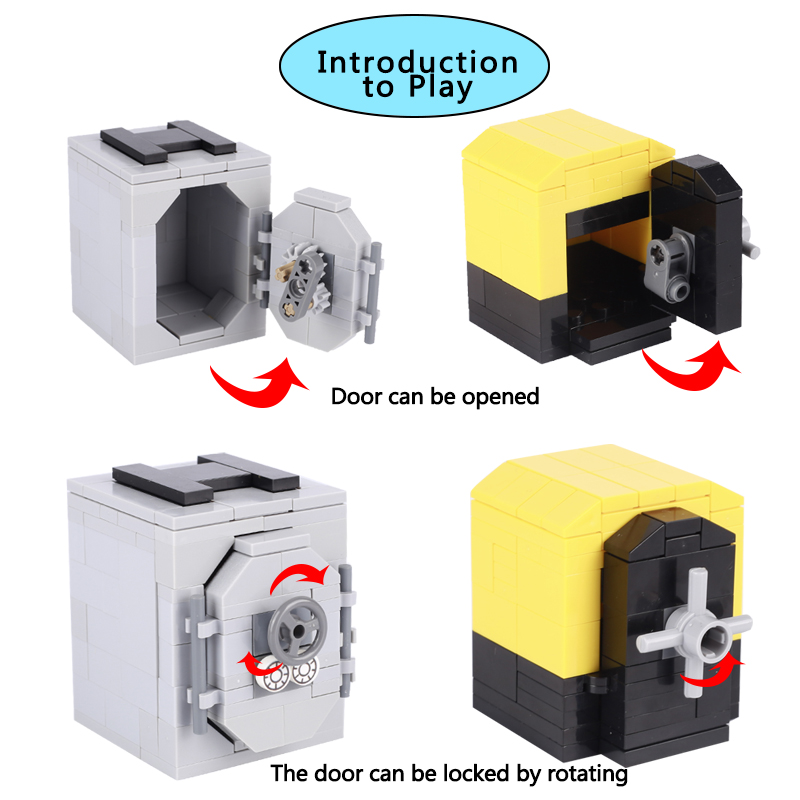 MOC Safe Deposit Box Model Bui - đánh giá và giá Kids Toys Vending Machine