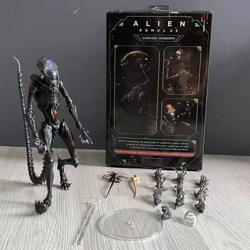 In Stock Neca Alien: Romulus S - đánh giá và giá Xenomorph Kids Toys