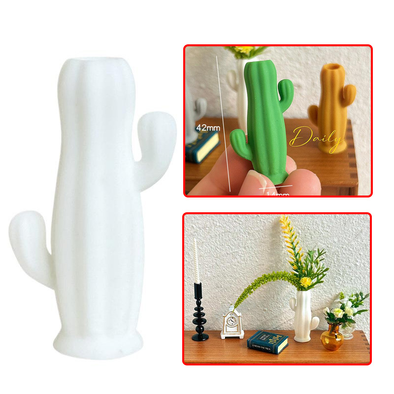 1PC Dollhouse Miniature Cactus - đánh giá và giá Kids Toys Play
