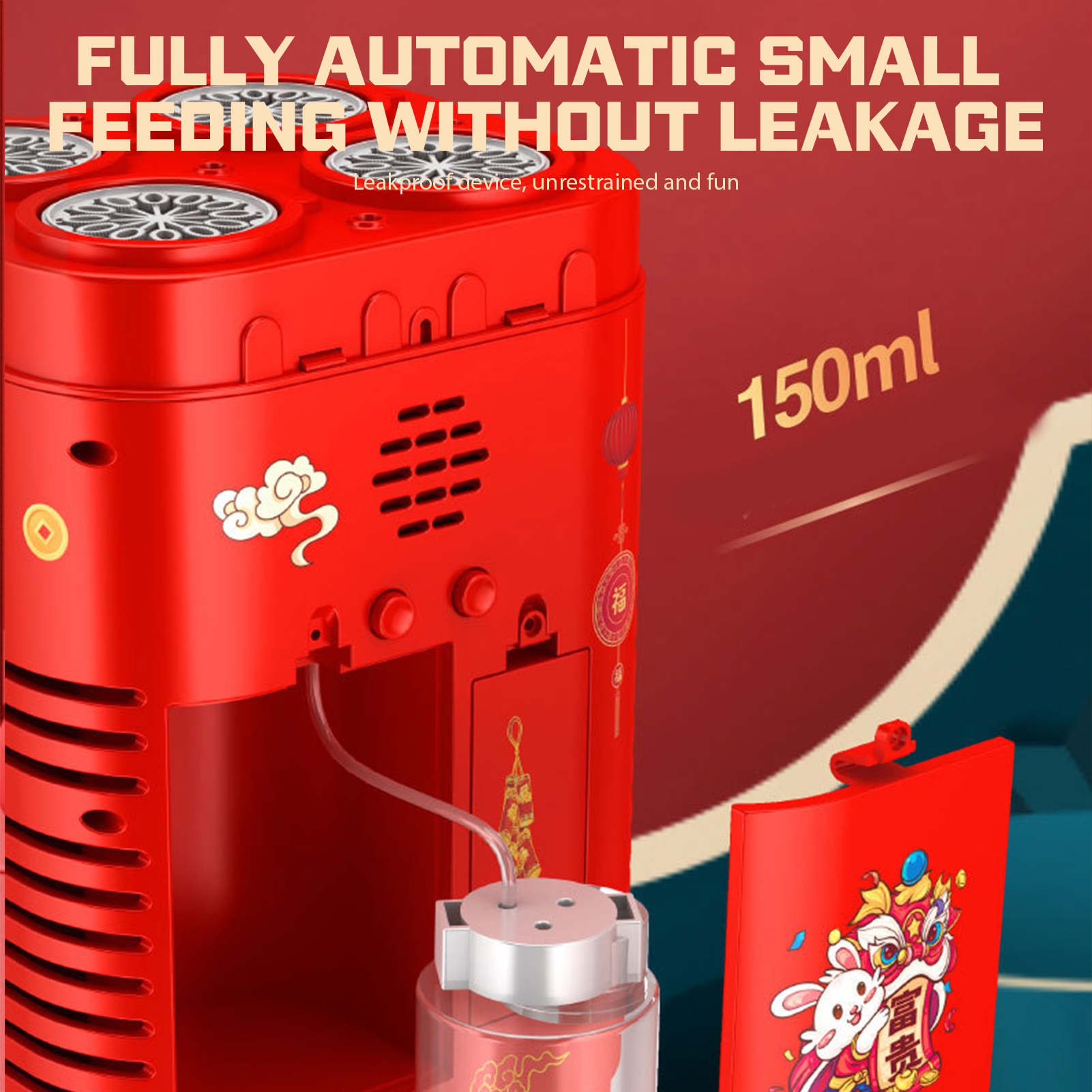 Multi-hole Firework Bubble Mac - đánh giá và giá Bubble Machine Outdoor