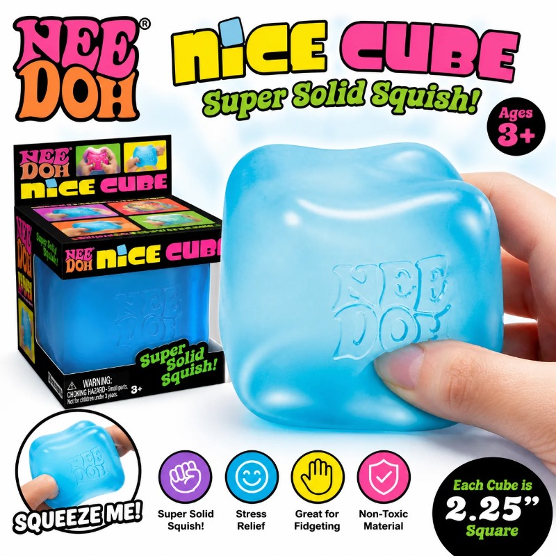 Soft Cube Squishy Toy Stress R - đánh giá và giá Kids Toys Play