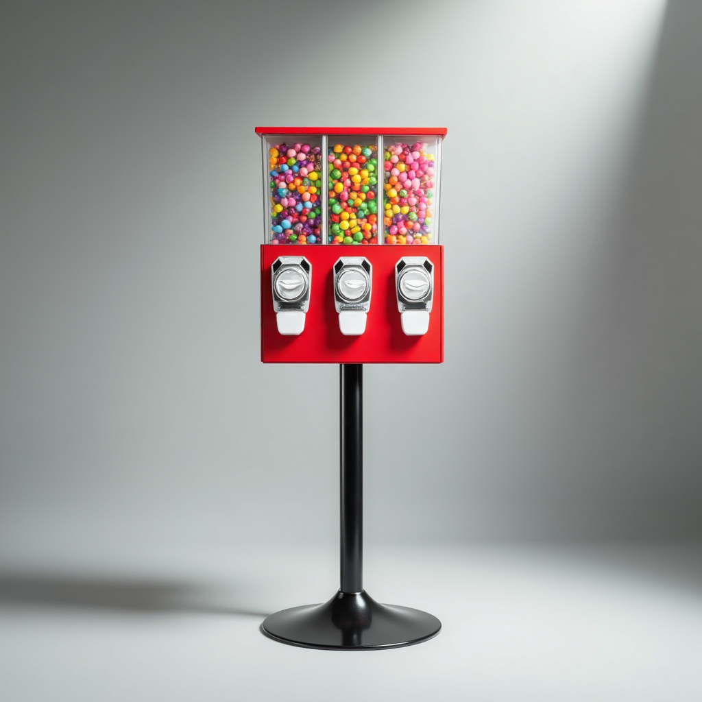 2025 Factory Triple head 3 in  - đánh giá và giá Kids Toys Vending Machine
