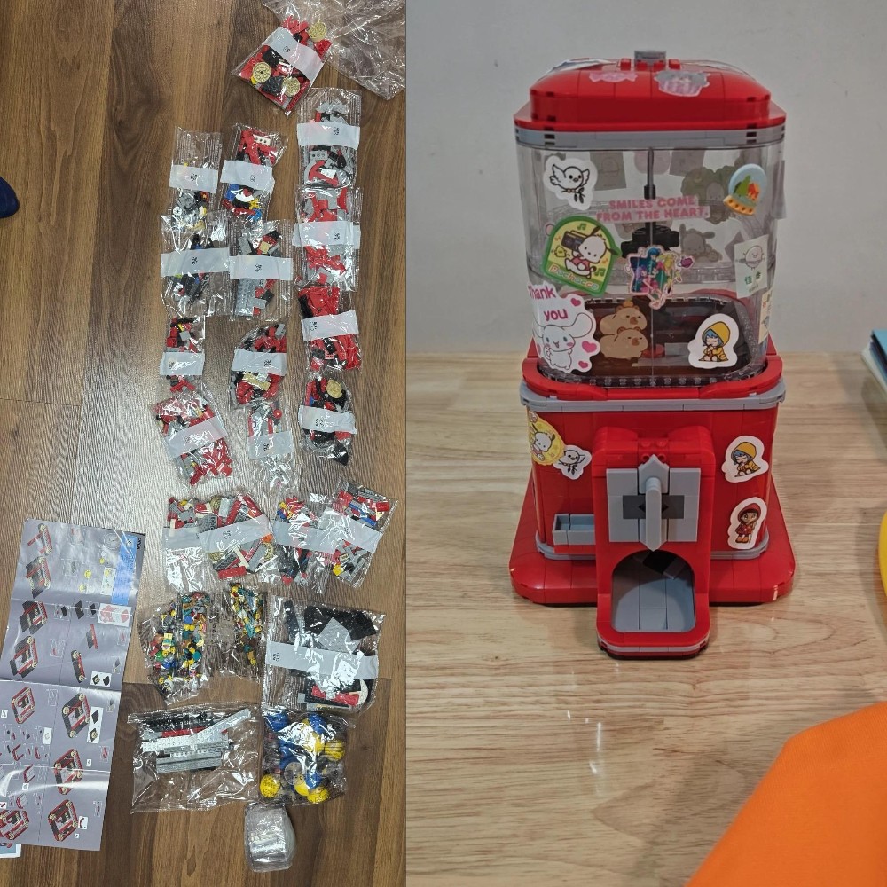 1343Pcs Creative Vending Machi - đánh giá và giá Kids Toys Vending Machine