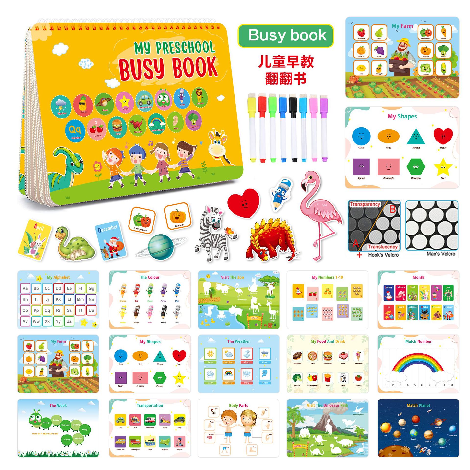 Busy Book for Kids 2-5 Years P - đánh giá và giá Kids Toys Now